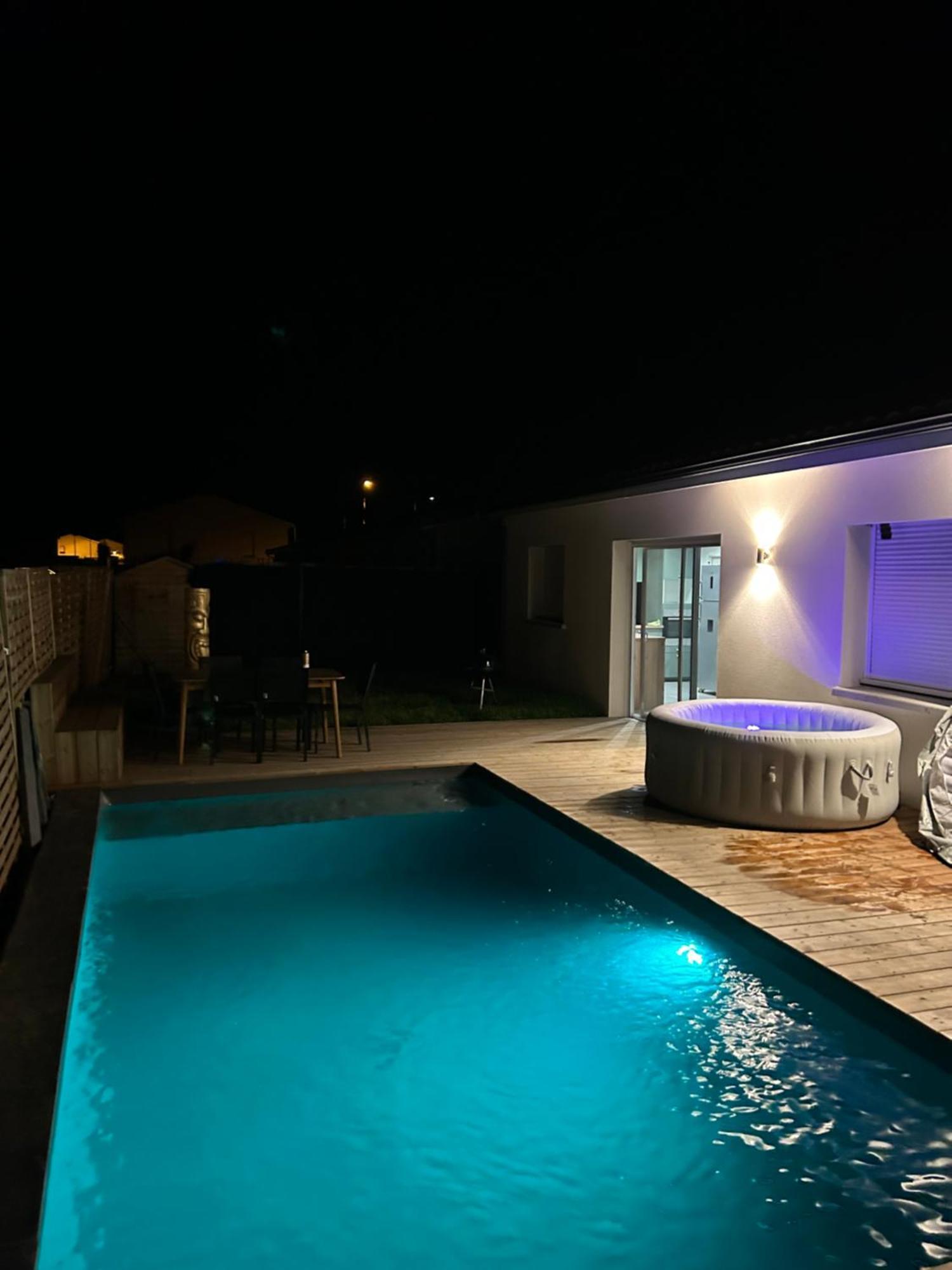 Aux Portes De Bordeaux Maison Cocooning Avec Piscine Ambares-et-Lagrave Exterior photo